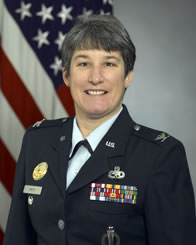 Official photo of Colonel Sarah J. Smith