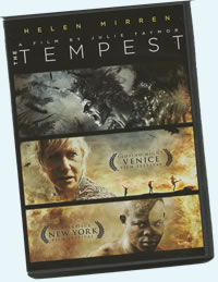 Tempest DVD box cover